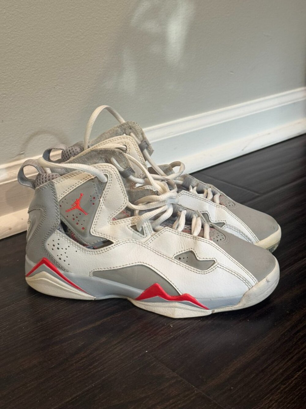Jordan 7 - True Flight White Infrared 23 (Size 4Y)